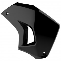 Capace plastice radiator Polisport Kawasaki KLR 650 Dreapta - 2008-21 Black