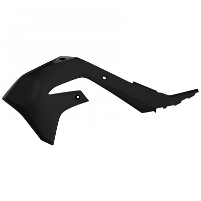 Capace plastice radiator Polisport Kawasaki KX450F - 2019-21 Black