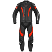 Combinezon moto de piele SPIDI LASER TOURING BLACK/RED 2PC thumb