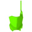 Placa numar fata Polisport Kawasaki KX125 / 250 restyling KX450 (20) - 2003-08 Lime Green thumb