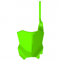 Placa numar fata Polisport Kawasak KX250F - 2017-21 / KX450F - 2016-21 Lime Green Placa numar fata Polisport Kawasak KX250F - 2017-21 / KX450F - 2016-21 Lime Green