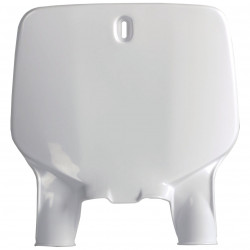 Placa numar fata Polisport Kawasaki KX125 / 250 - 1996-02 White OEM Color