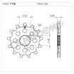 Pinion fata TROFEO 367178Z13 thumb