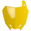 Placa numar fata Polisport Suzuki RMZ250 (13/16) - 2010-18 / RMZ450 (13/16) - 2008-17 Yellow OEM Color