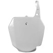 Placa numar fata Polisport Suzuki RM85 - 2002-21 White OEM Color thumb