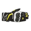 Manusi moto ALPINESTARS T-SP W DRYSTAR BLACK/NEON YELLOW thumb