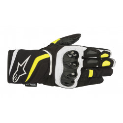 Manusi moto ALPINESTARS T-SP W DRYSTAR BLACK/NEON YELLOW