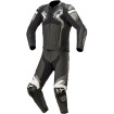 Combinezon de piele ALPINESTARS ATEM V4 BLACK/GREY/WHITE 2PC thumb