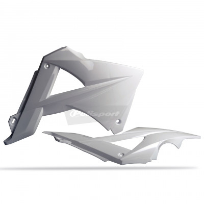 Capace laterale  Polisport GAS GAS EC / EC-E - 2010-11 White 