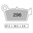 Placute frana moto TROFEO 296 SINTER thumb