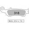 Placute frana moto TROFEO 318 SINTER