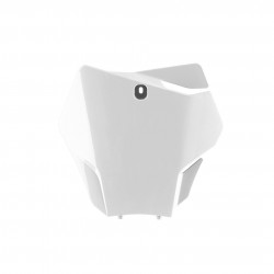 Placa numar fata Polisport GAS GAS EC / EC-F / MC / MC-F - 2021 White