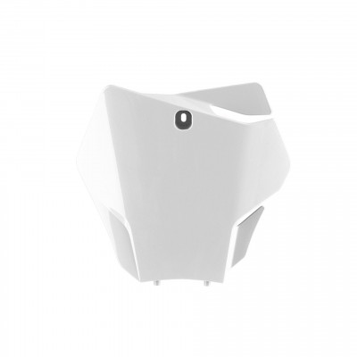 Placa numar fata Polisport GAS GAS EC / EC-F / MC / MC-F - 2021 White