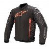 Geaca moto din textil ALPINESTARS T-GP PLUS R V3 BLACK/CAMO/FLUO RED