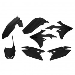 Kit plastic MX Polisport pentru Suzuki RMZ250 -2019-21 Black