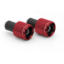 Capete ghidon BARRACUDA  BAR ENDS RED  17mm Capete ghidon BARRACUDA  BAR ENDS RED  17mm