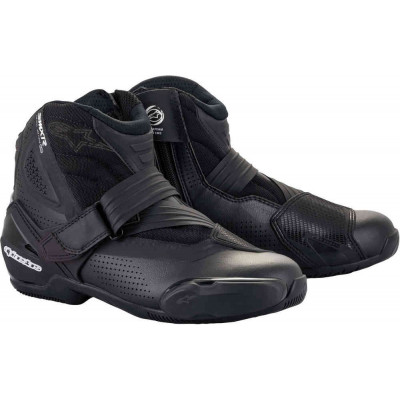 Ghete moto ALPINESTARS SMX-1 R V2 VENTED BLACK