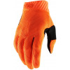 Manusi motocross 100% RIDEFIT-FLOU ORANGE/BLACK