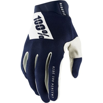 Manusi motocross 100% RIDEFIT-BLUE/WHITE