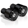 Capete ghidon BARRACUDA  BAR ENDS B-LUX BLACK  17mm