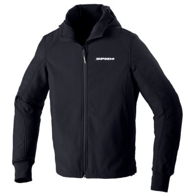 Geaca moto SPIDI HOODIE ARMOR EVO BLACK