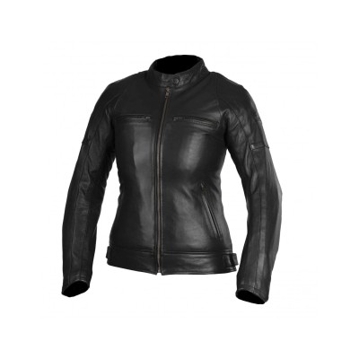 Geaca de piele pentru femei SECA BONNEVILLE BLACK