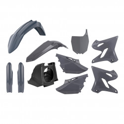 Kit plastic MX Polisport pentru  Yamaha YZ125/250 - 2021 Black Kit plastic MX Polisport pentru  Yamaha YZ125/250 - 2021 Black
