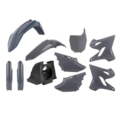 Kit plastic MX Polisport pentru  Yamaha YZ125/250 - 2021 Black