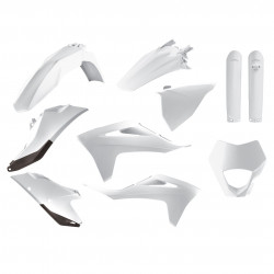 Kit plastic Enduro Polisport pentru GAS GAS EC/EC-F - 2021 White Kit plastic Enduro Polisport pentru GAS GAS EC/EC-F - 2021 White