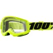 Ochelari motocross pentru copii 100% STRATA2 YELLOW-CLEAR thumb