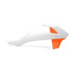 Capace laterale Polisport KTM 65 SX (19) - 2016-21  KTM White/Orange OEM Color thumb