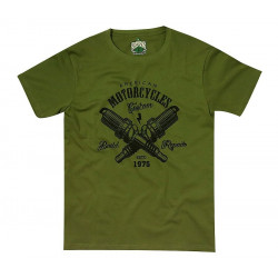 TRICOU MOTO TRILOBITE SCCTM17 OLIVE GREEN TRICOU MOTO TRILOBITE SCCTM17 OLIVE GREEN
