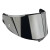 Viziera cu efect oglinda pentru casca AGV RACE 3 SILVER thumb