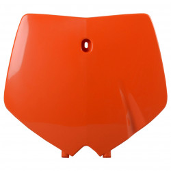 Placa numar fata Polisport KTM SX / MXC - KTM Orange OEM Color Placa numar fata Polisport KTM SX / MXC - KTM Orange OEM Color