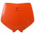 Placa numar fata Polisport KTM SX / MXC - KTM Orange OEM Color thumb