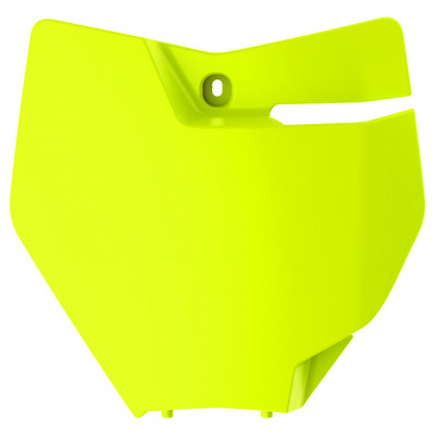 Placa numar fata Polisport KTM SX / SX-F / XC / XC-F - Flo Yellow