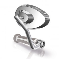 Oglinzi moto BARRACUDA SKIN RETRO STONE CHROME Oglinzi moto BARRACUDA SKIN RETRO STONE CHROME