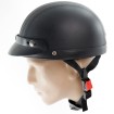 Casca retro Leather, Negru thumb