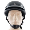 Casca retro Leather, Negru thumb