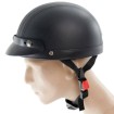 Casca retro Leather, Negru thumb