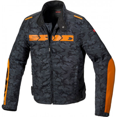 Geaca moto din textil SPIDI SOLAR H2OUT BLACK CAMOUFLAGE