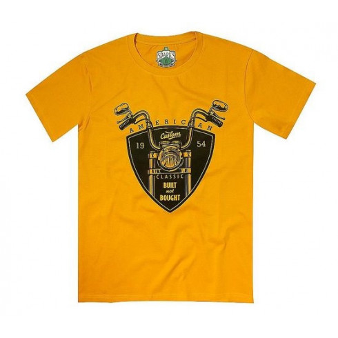 Tricou moto TRILOBITE SCCTM25 ORANGE