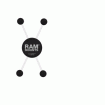 Suport moto pentru telefon RAM-MOUNTS X-Grip B-410-A-UN10BU cu montare pe rezervor thumb
