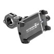 Suport moto universal din aluminiu Interphone pentru telefoane de pana la 6,2