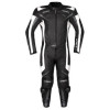 Combinezon moto de piele A-PRO RUNNER BLACK 2PC