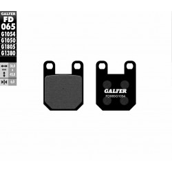 Placute frana fata/spate Galfer SEMI METAL FD065G1054 Placute frana fata/spate Galfer SEMI METAL FD065G1054