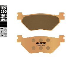 Placute frana spate Galfer SINTERED SCOOTER COMPOUND FD260G1380 Placute frana spate Galfer SINTERED SCOOTER COMPOUND FD260G1380