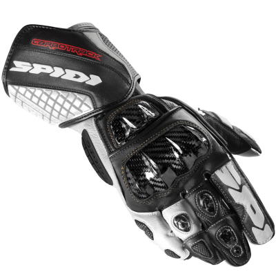 Manusi moto SPIDI Carbo track EVO BLACK/WHITE