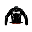 Geacă moto din material textil SPIDI SPORTMASTER H2OUT BLACK/WHITE Geacă moto din material textil SPIDI SPORTMASTER H2OUT BLACK/WHITE thumb