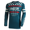 Bluza motocross O'NEAL SQUADRON V.22 TEAL/GRAY